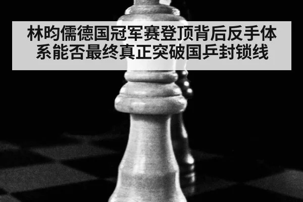 林昀儒德国冠军赛登顶背后反手体系能否最终真正突破国乒封锁线
